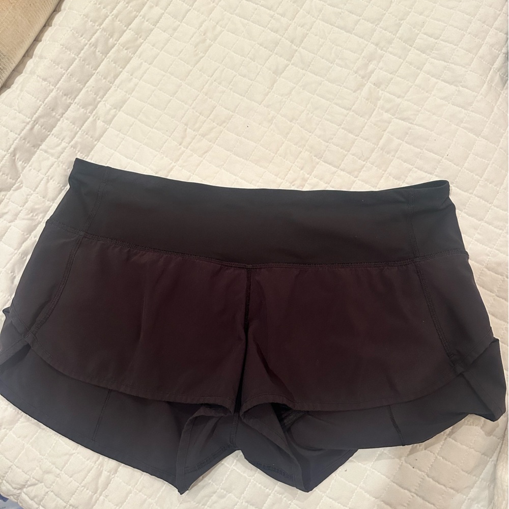 Lululemon Athletica Black Athletic Shorts